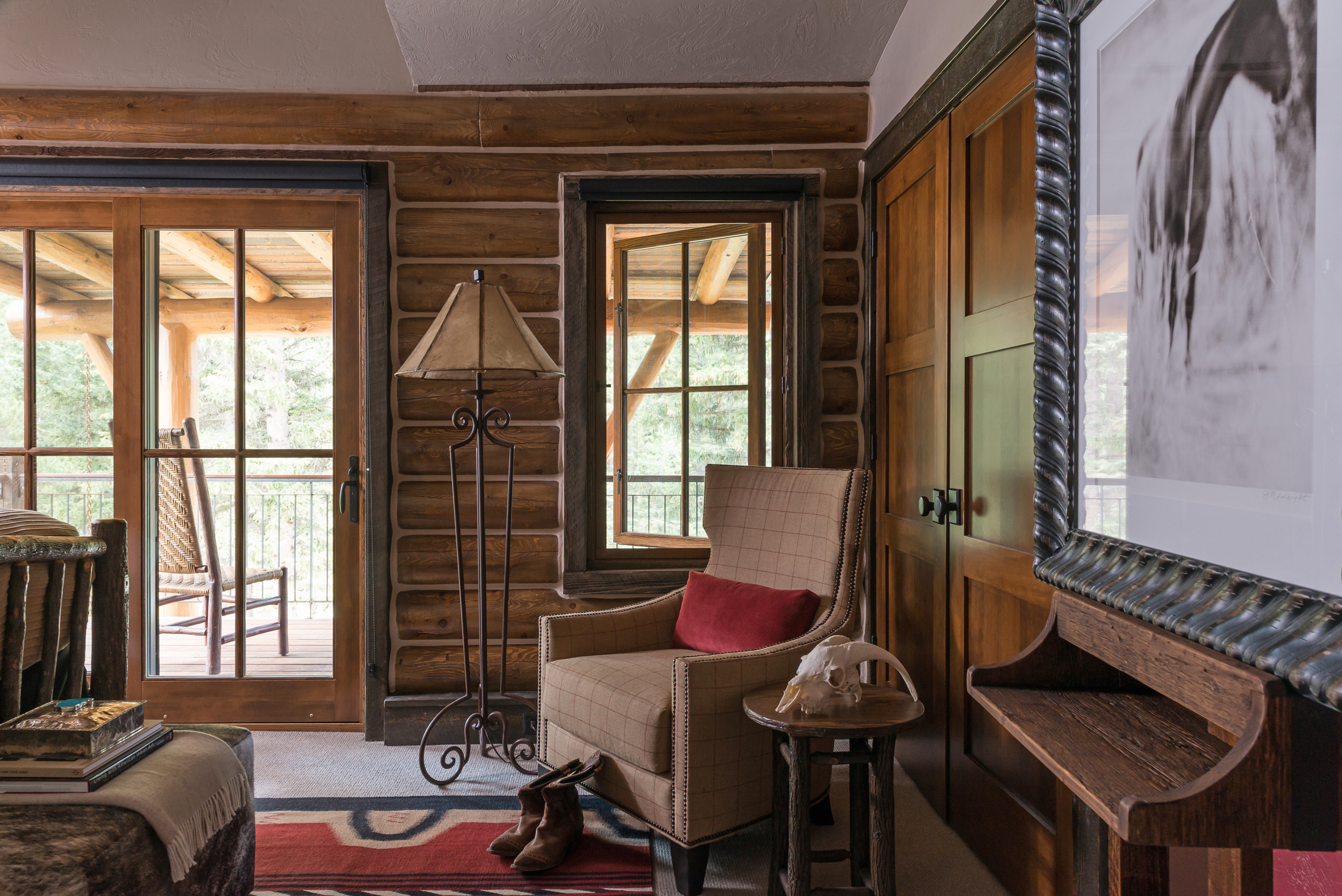 Kibler & Kirch’s Red Lodge, Montana, cabin remodel offers an elevated approach to camp style (photo: Audrey Hall).