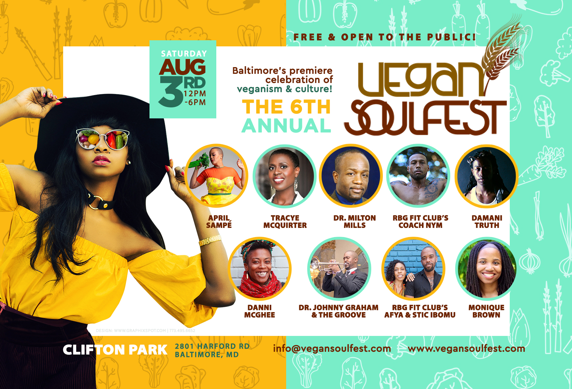 6th Annual "Vegansoulicious" Vegan Soulfest in Baltimore Features April