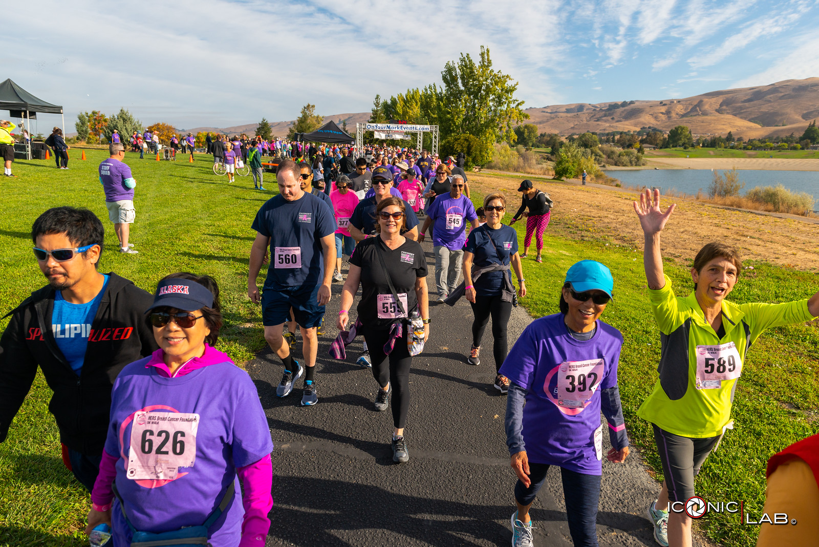 Walkers Out in Force Supporting Survivors