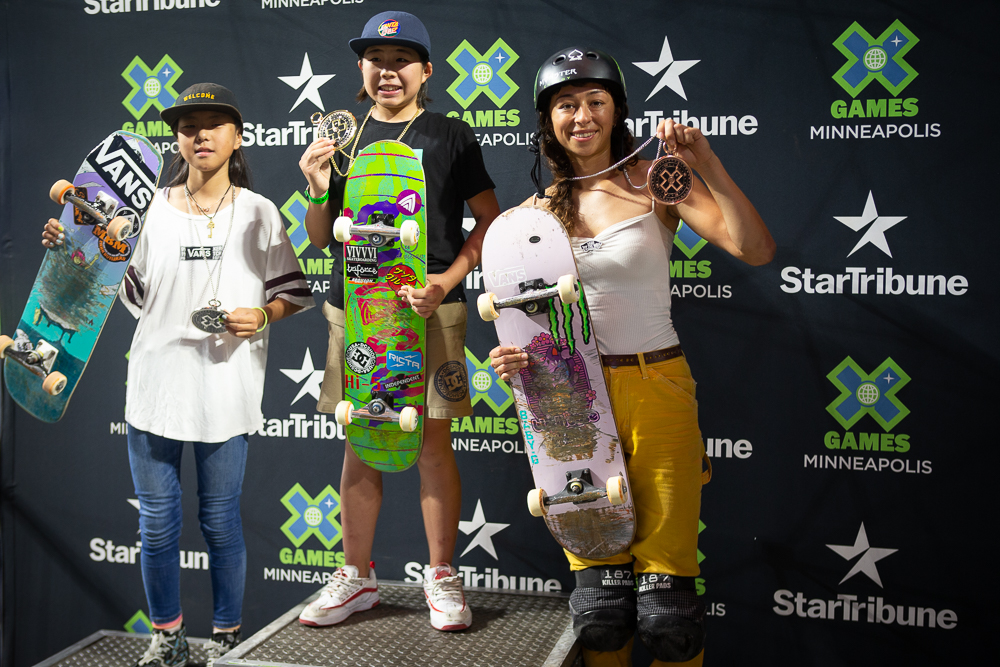 Monster Energy’s Lizzie Armanto Takes Bronze in Women’s Skateboard Park  at X Games Minneapolis 2019