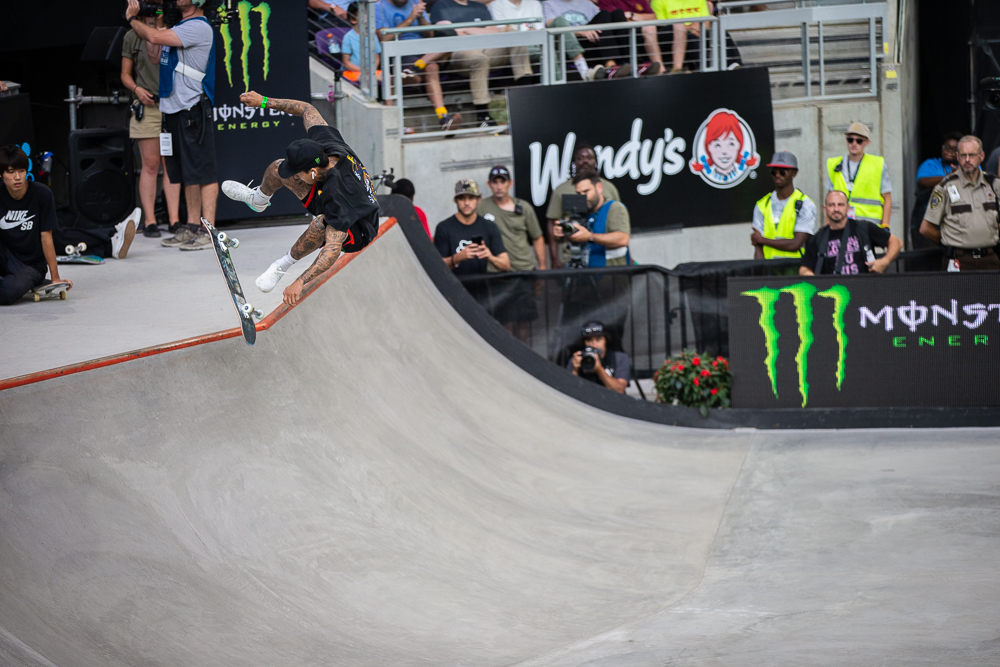 Monster Energy’s Nyjah Huston Takes Silver In High-Stakes Final In The Monster Energy Men’s Skateboard Street at X Games Minneapolis 2019