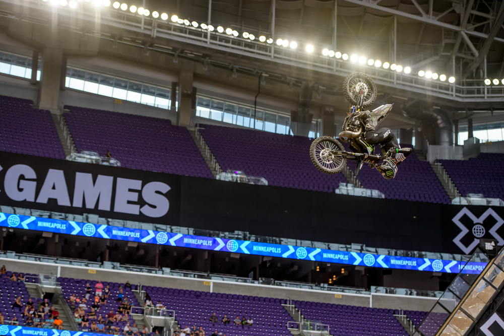 Monster Energy’s Jackson Strong Takes Silver in  Moto X Best Trick at X Games Minneapolis 2019