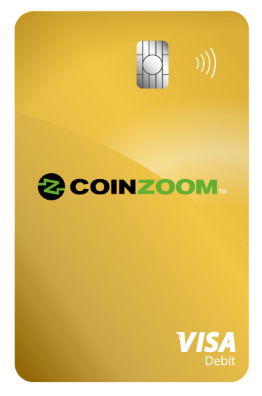 CoinZoom Visa Card