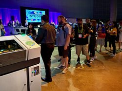 SIGGRAPH 2019 attendees have interactive experience with advanced Roland DG digital imaging devices.
