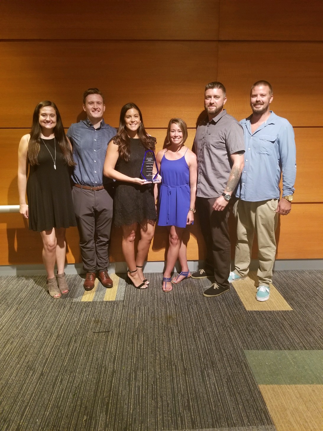 Recipients of TMHC's 2019 Community Of The Year Award