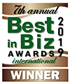 Best in Biz Awards 2019 International bronze winner logo