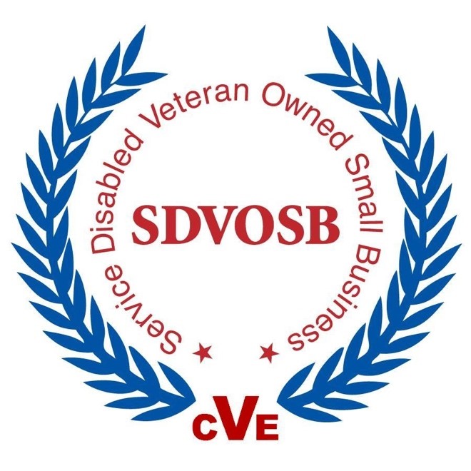 Department of VA-certified (CVE) Service-Disabled Veteran-Owned Small Business (SDVOSB)