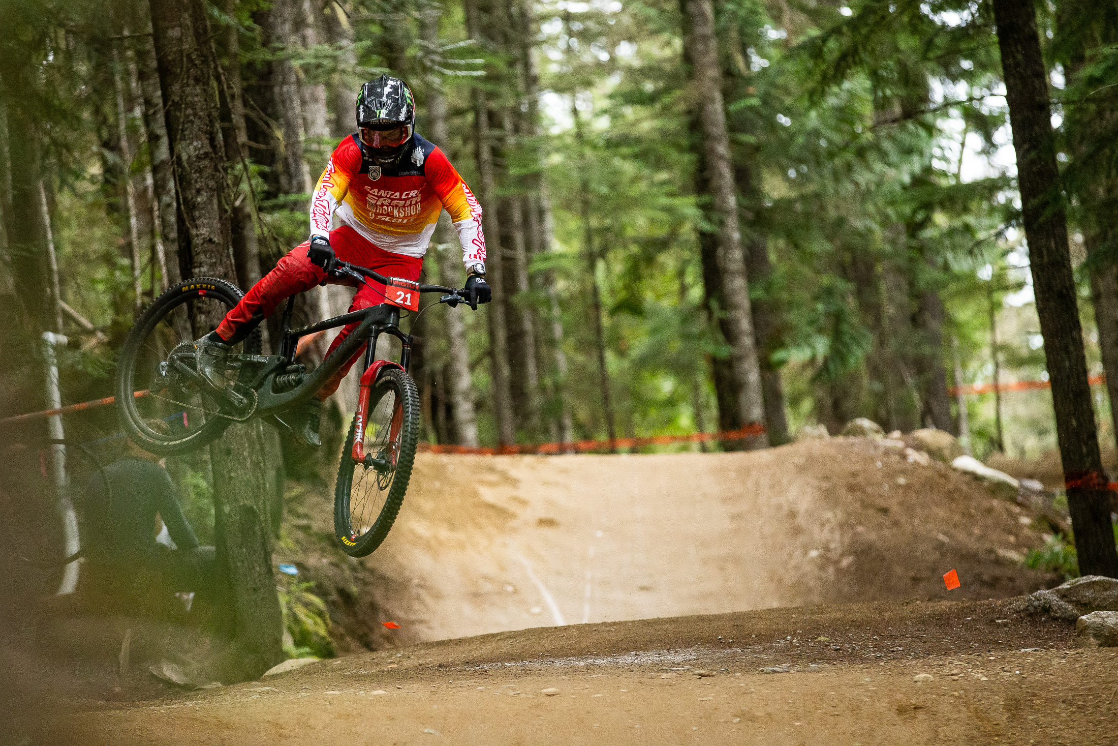 Monster Energy's Mitch Ropelato Takes Second In Air DH at Crankworx Whistler