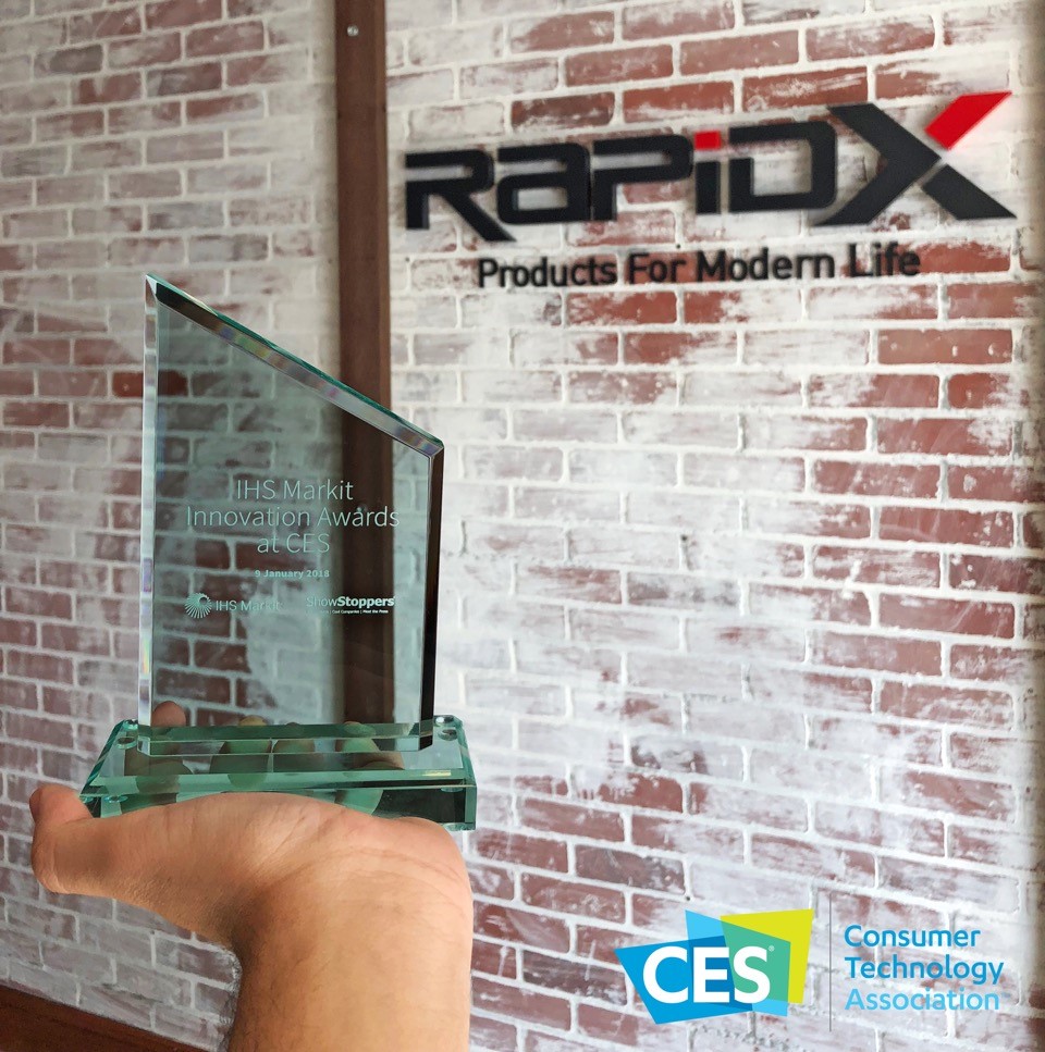 RapidX Innovation Award CES