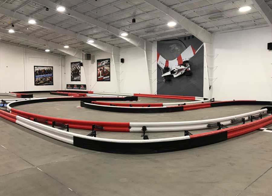 Another picture of K1 Speed Bend's indoor go kart track