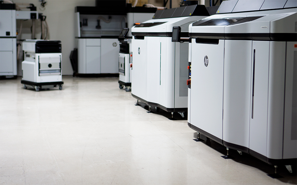 FORECAST 3D Adds the NEW HP Jet Fusion 5210 Pro Industrial Printers to its 3D Manufacturing Center