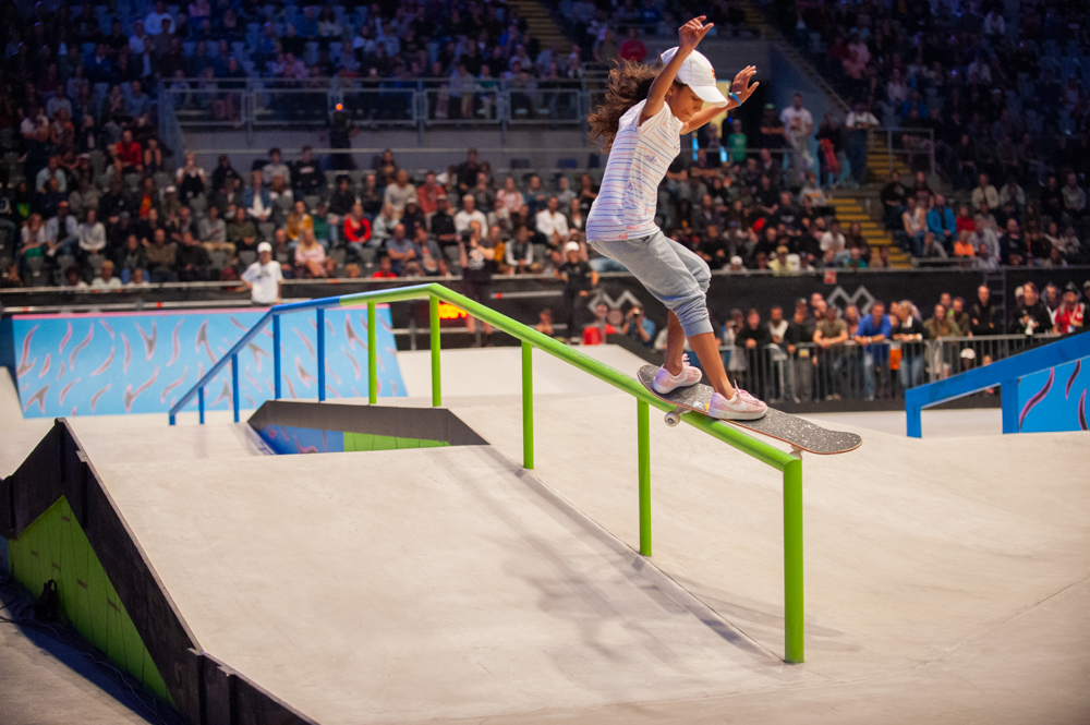 Brazilian Skateboarding Prodigy Rayssa Leal Made Her Debut As The Latest Monster Energy Team Rider and Competed in Women's Skateboard Street at X Games Norway 2019