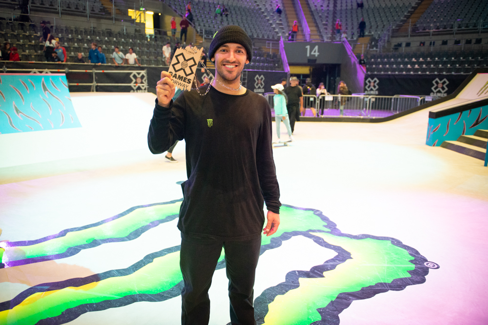 Monster Energy’s Kelvin Hoefuler Takes Bronze in Men’s Skateboard Street at X Games Norway 2019