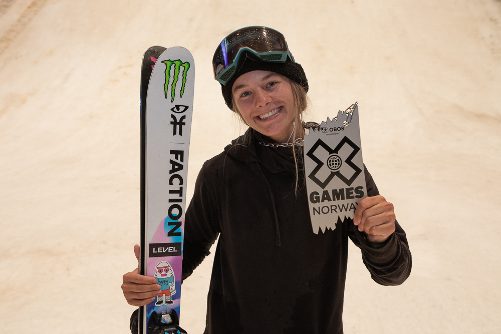 Monster Energy's Giulia Tanno Takes Silver in Women's Ski Big Air at X Games Norway 2019