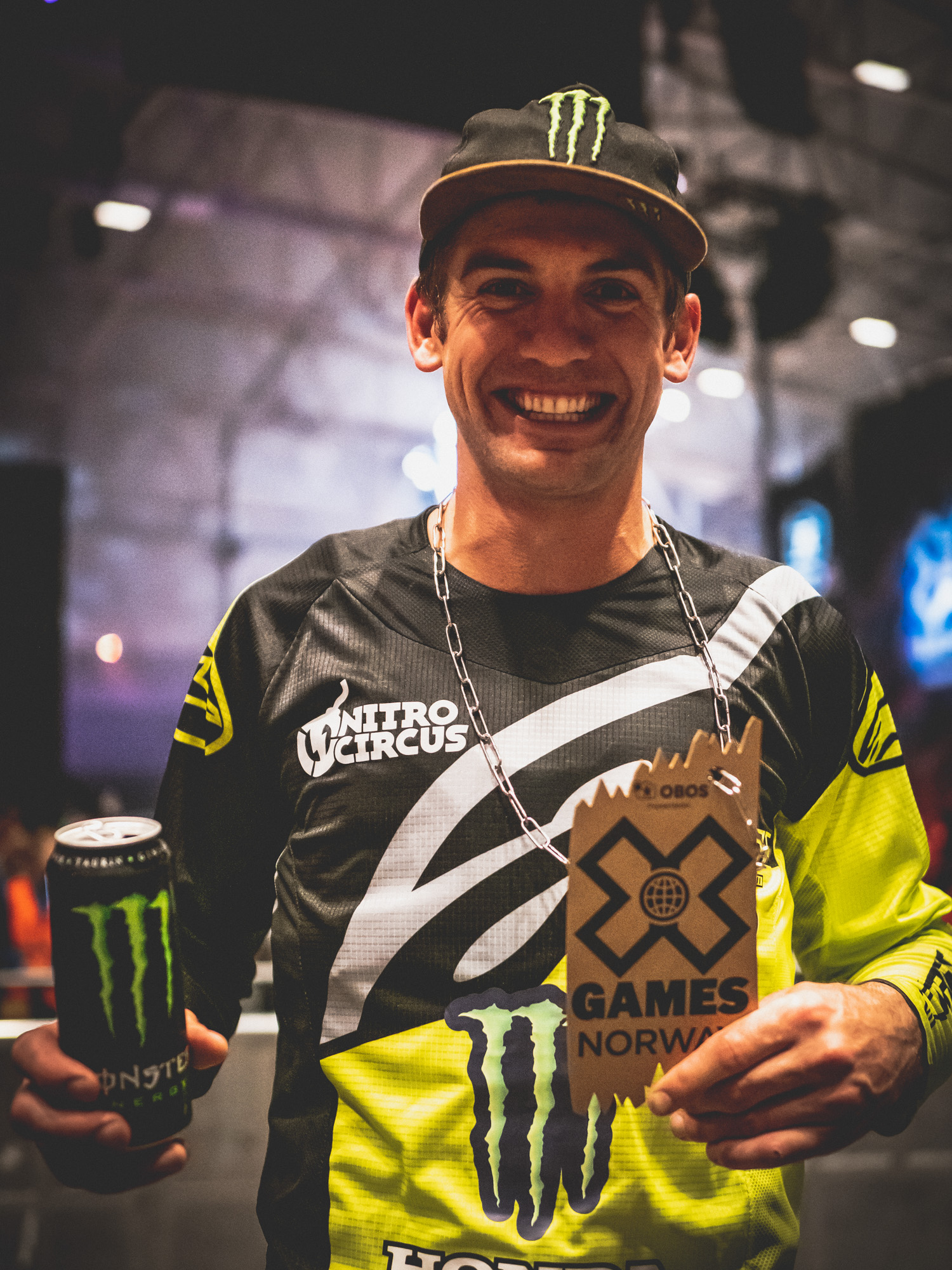 Monster Energy's Josh Sheehan Takes Bronze in Moto X Best Trick at X Games Norway 2019