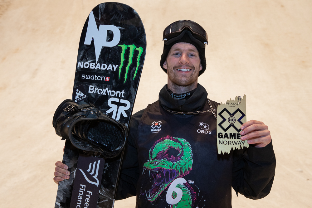 Monster Energy's Max Parrot Takes Gold in Men’s Snowboard Big Air at X Games Norway 2019
