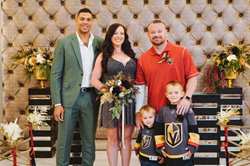 WATCH: Golden Knights' Ryan Reaves presides over Las Vegas wedding