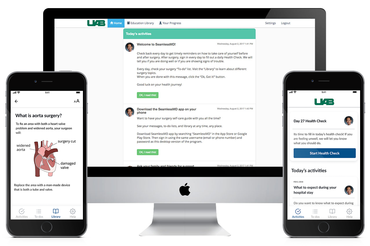UAB Version of SeamlessMD for Patients