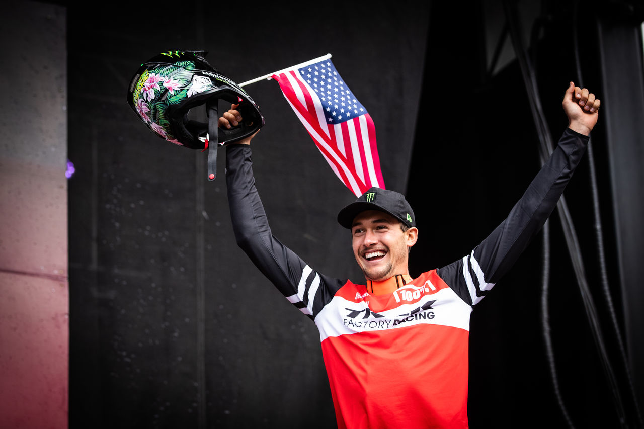 Monster Army's Charlie Harrison Takes Third Place at the Final UCI Mountain Bike World Cup in Snowshoe, West Virginia
