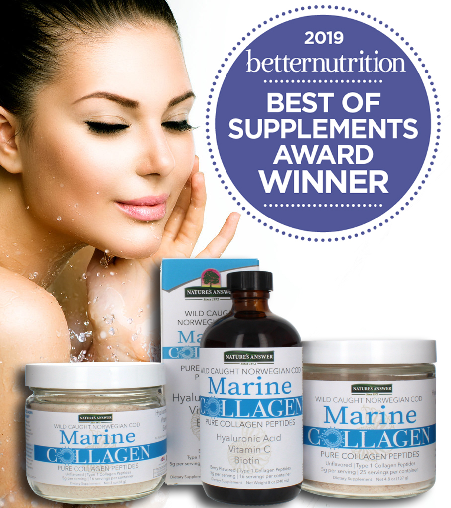 And the Winner Is ...............Nature's Answer Marine Collagen