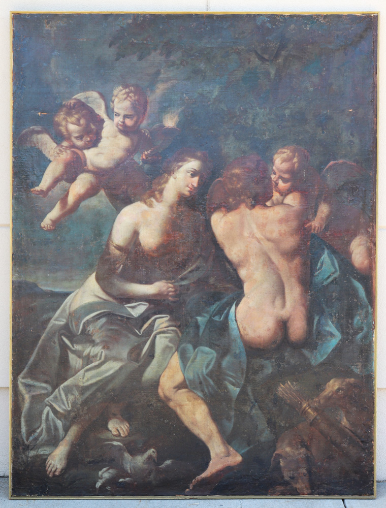 17th century Italian oil on canvas
