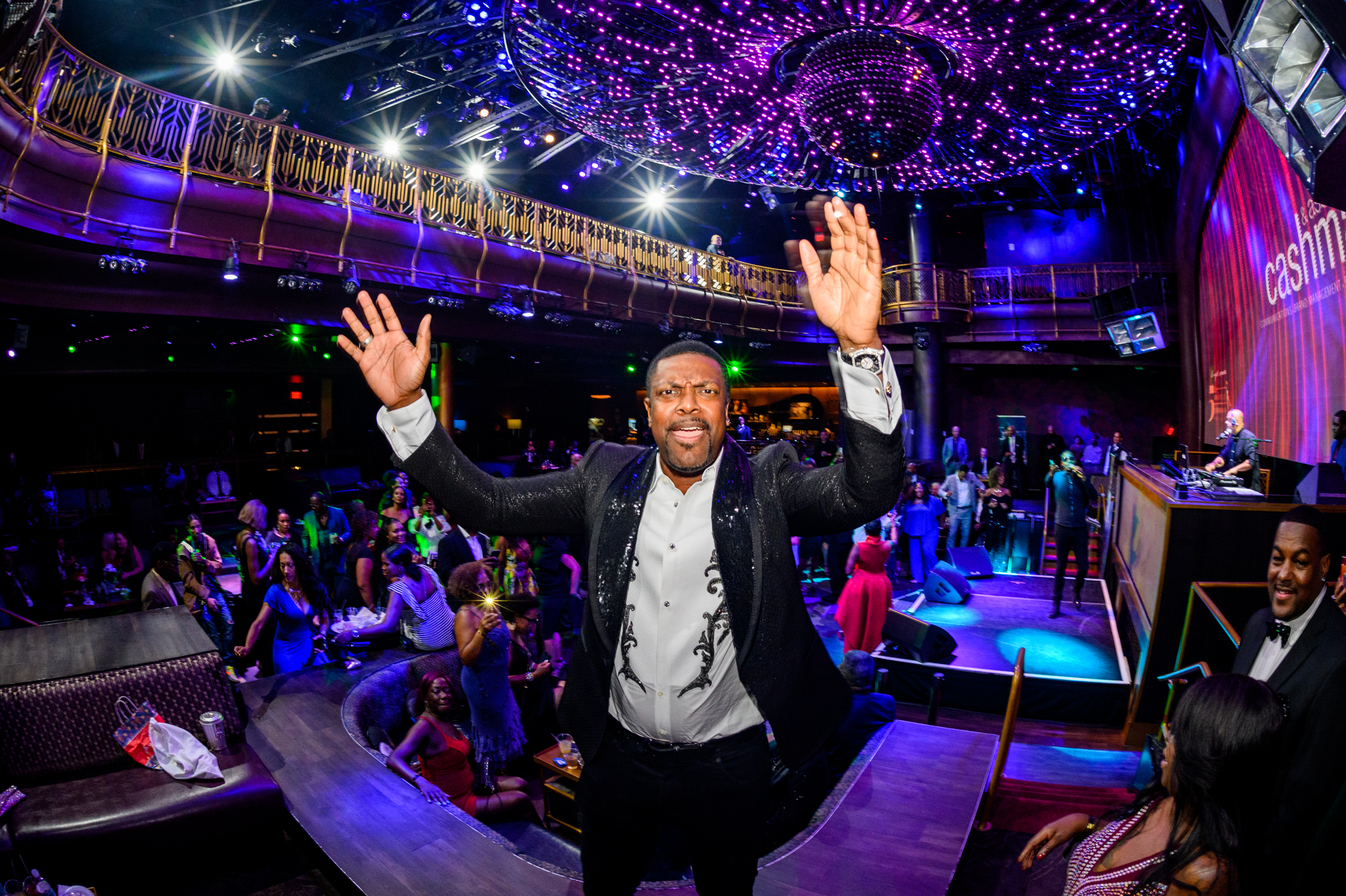 Chris Tucker dances the night away at the 5th Anniversary of The Julius Erving Golf Classic at Borgata