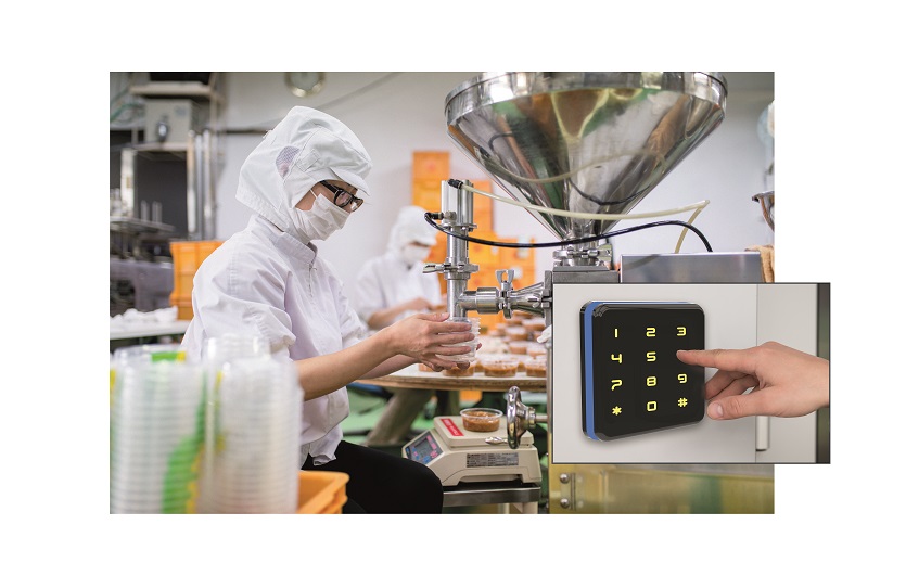 EntroPad Access Control Card Readers and Keypads for Food Processing facilities