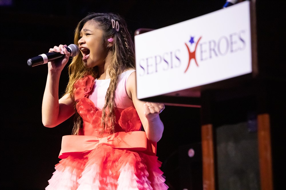 Angelica Hale, America's Got Talent runner-up and sepsis survivor, performing her single “No Time to Waste."