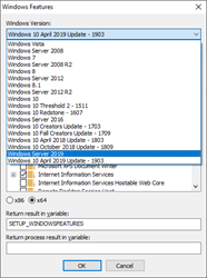 InstallAware X10 Windows Features and Server Roles