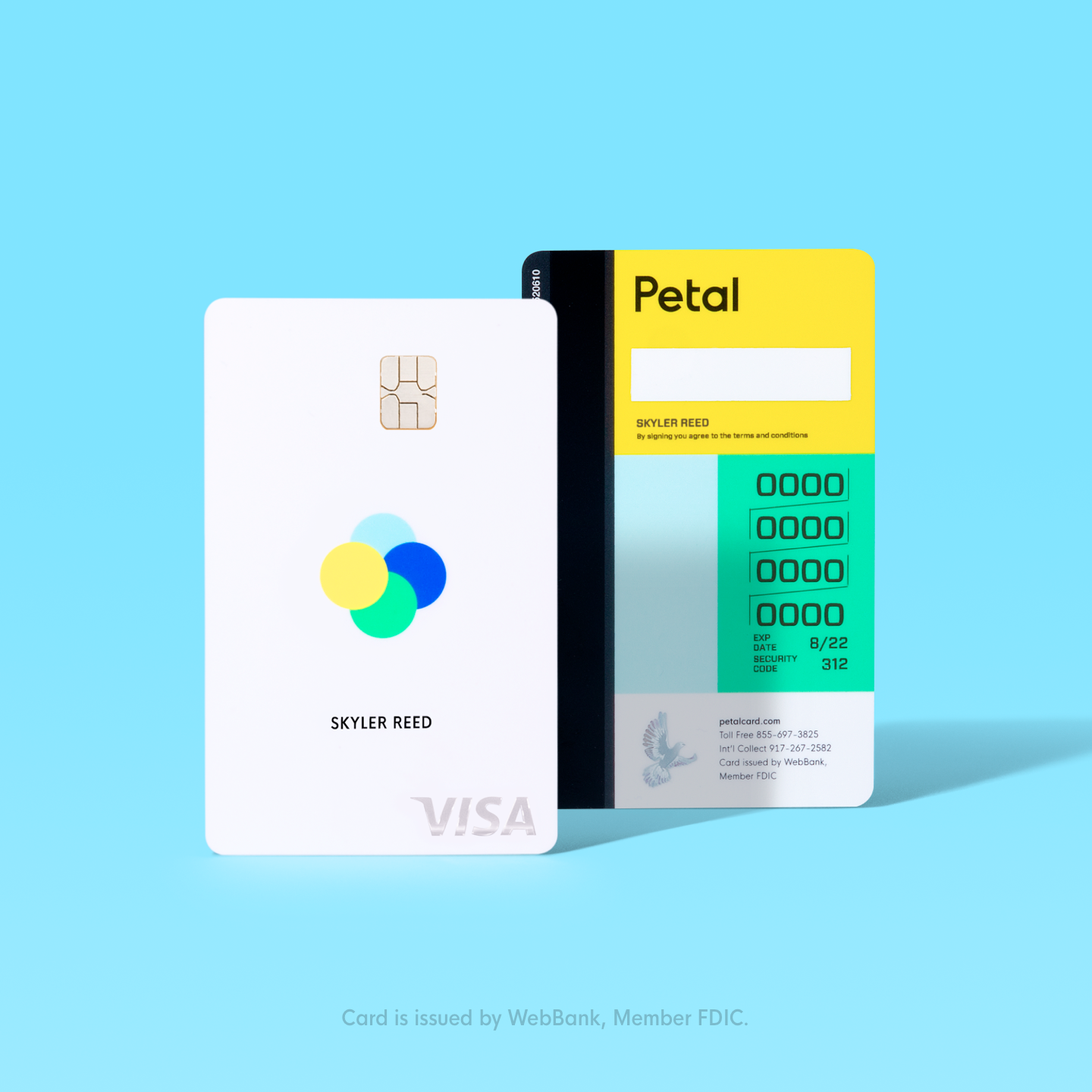 The Petal Visa card