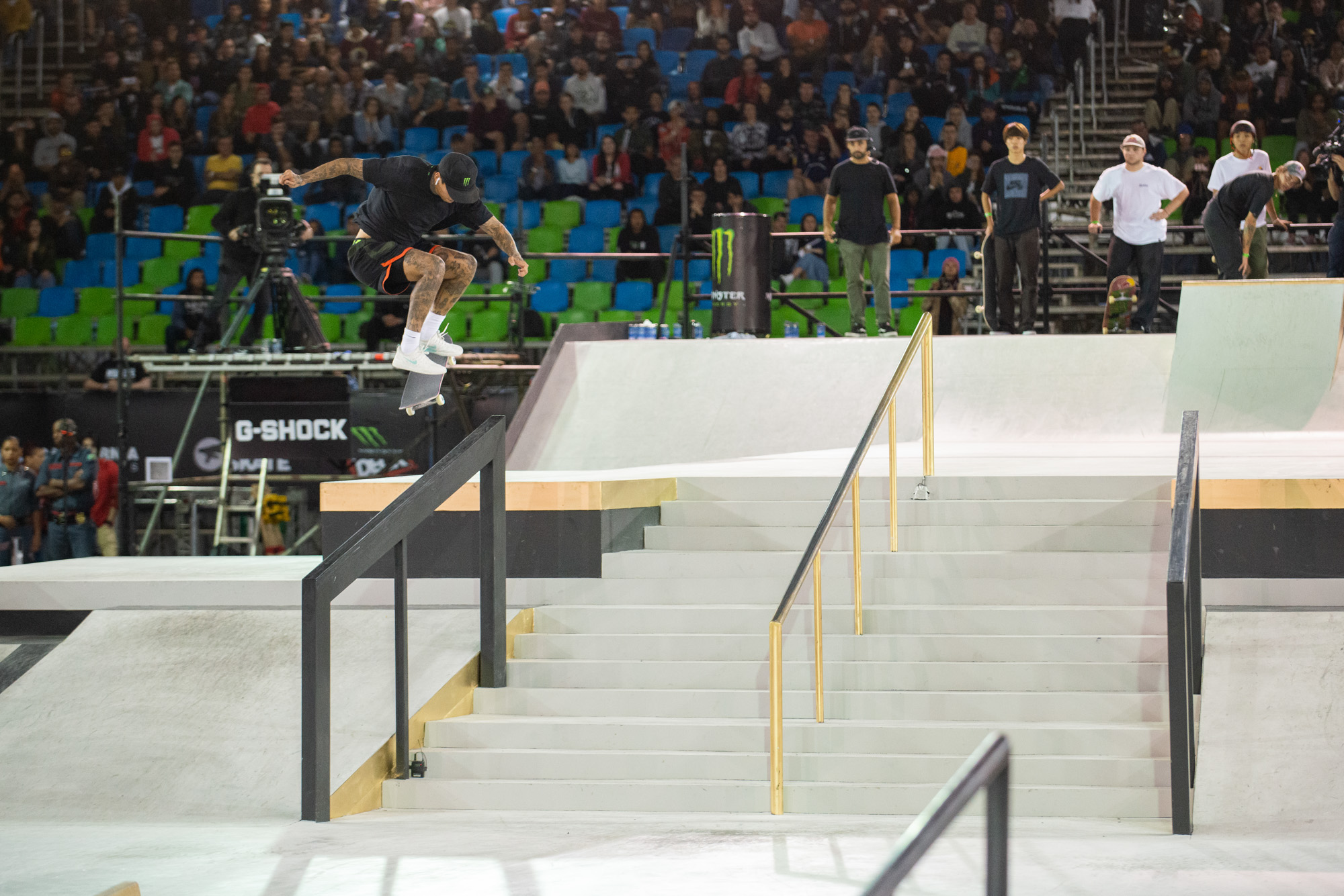 Monster Energy’s Nyjah Huston Takes First Place at the 2019 SLS World Championship in São Paulo