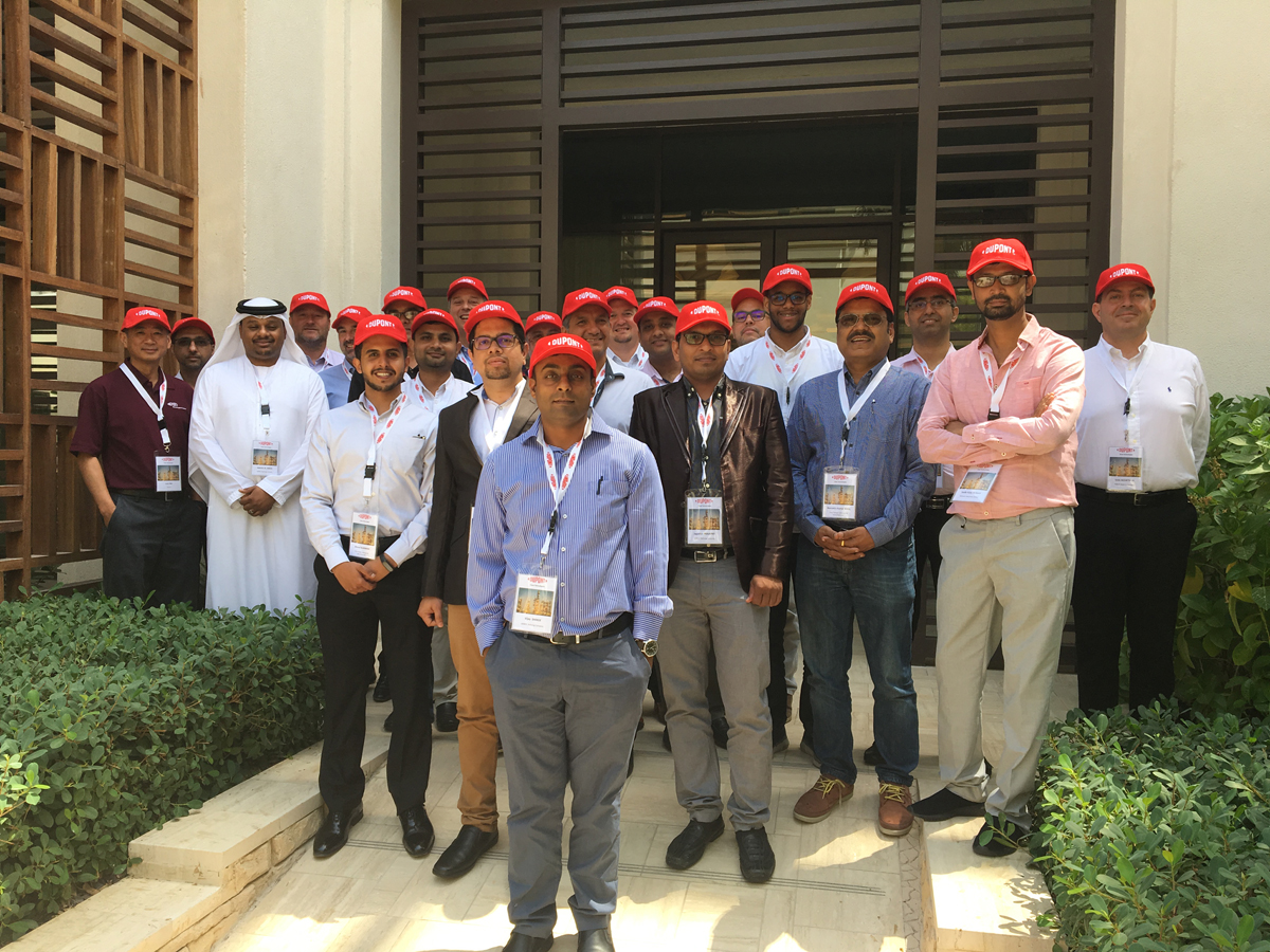 DuPont STRATCO® Alkylation and MECS® SAR Workshop participants from Middle East and India
