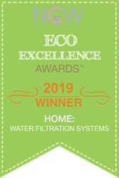 Eco Excellence Award Winner Badge for Best Water Filtration System