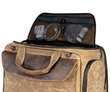 Air Duffel — mesh zippered pockets under main compartment flap organize smaller items