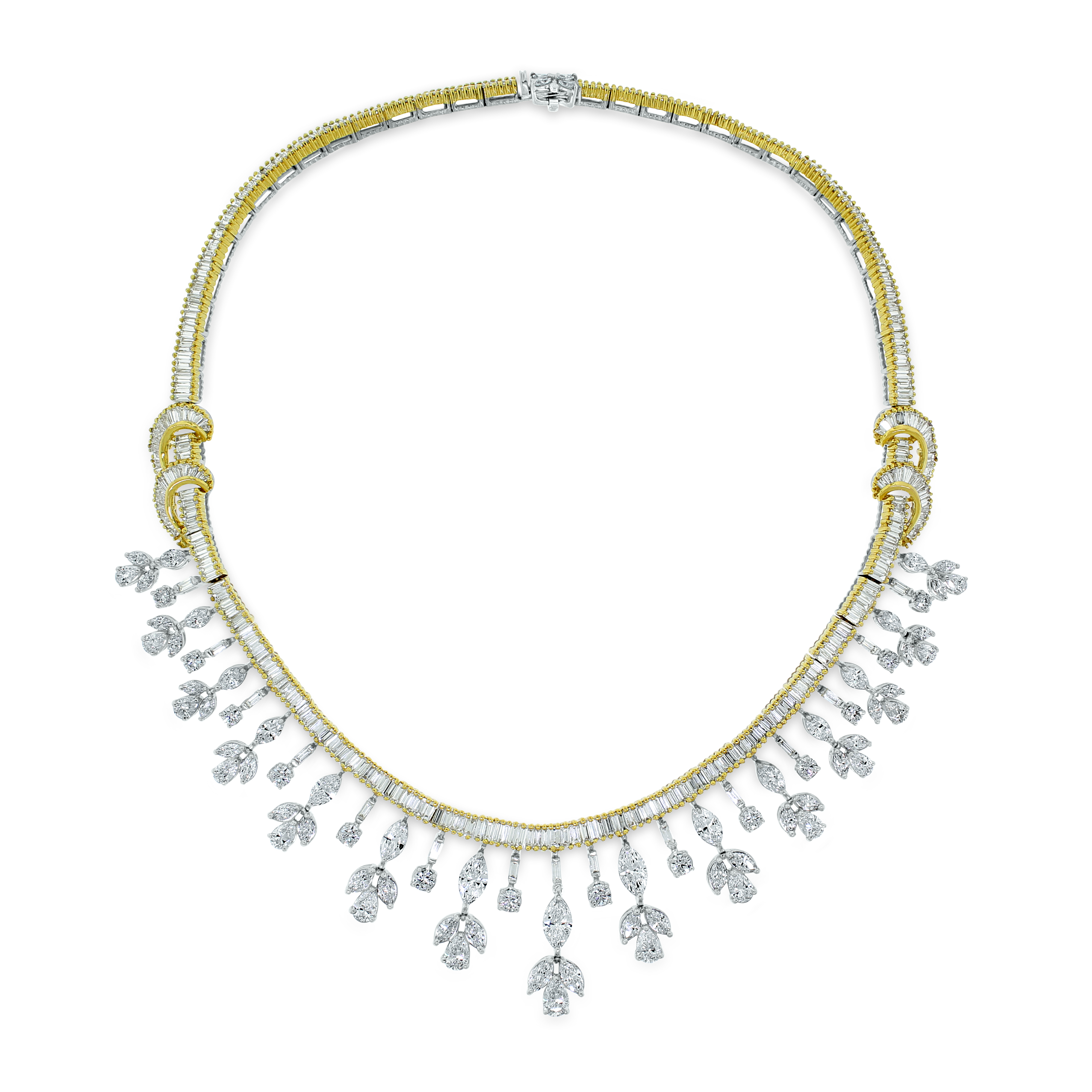 Scintilla Diamond Necklace by Beauvince Jewelry