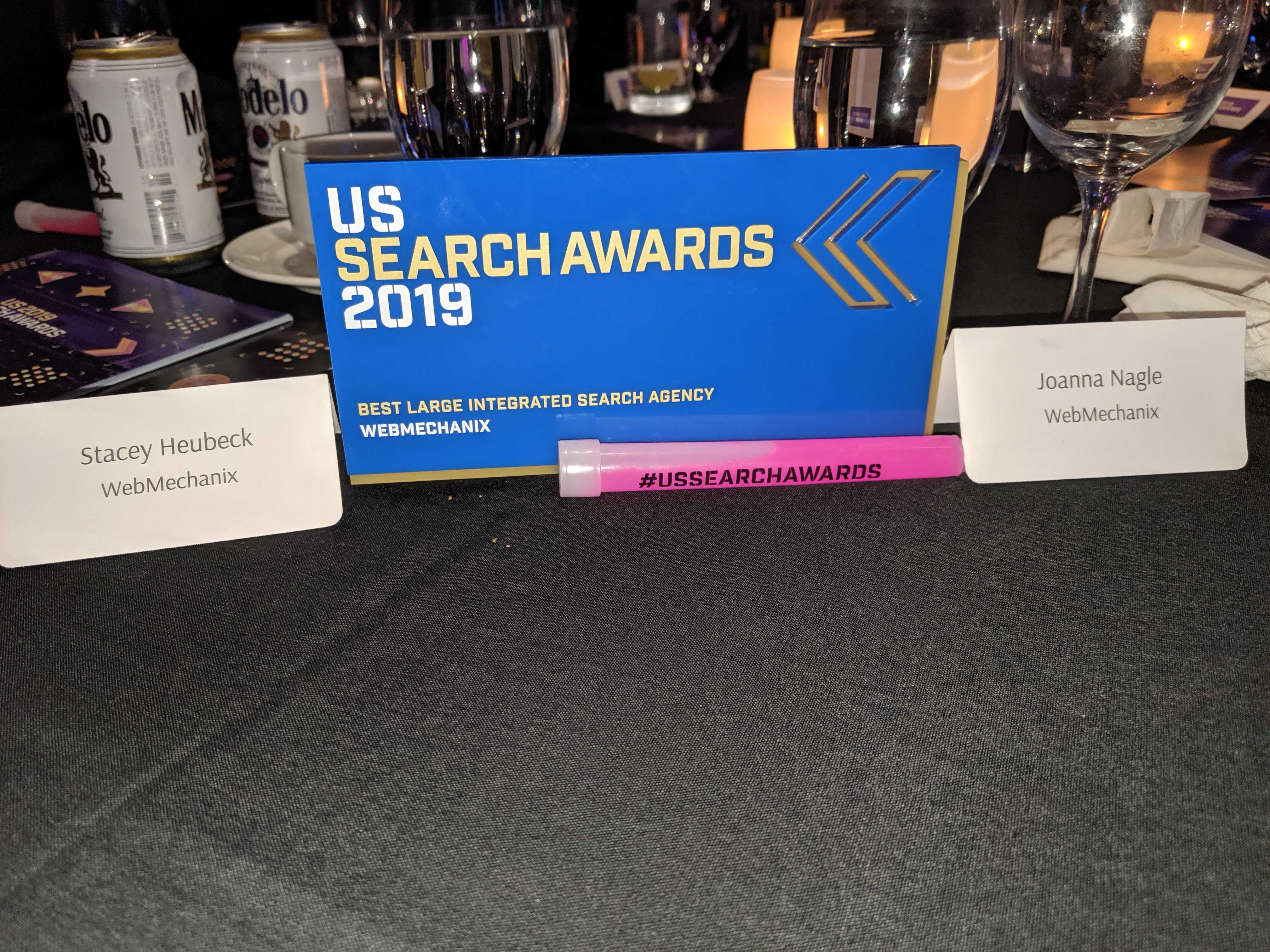 WebMechanix Named Best Large Integrated Search Agency by US Search