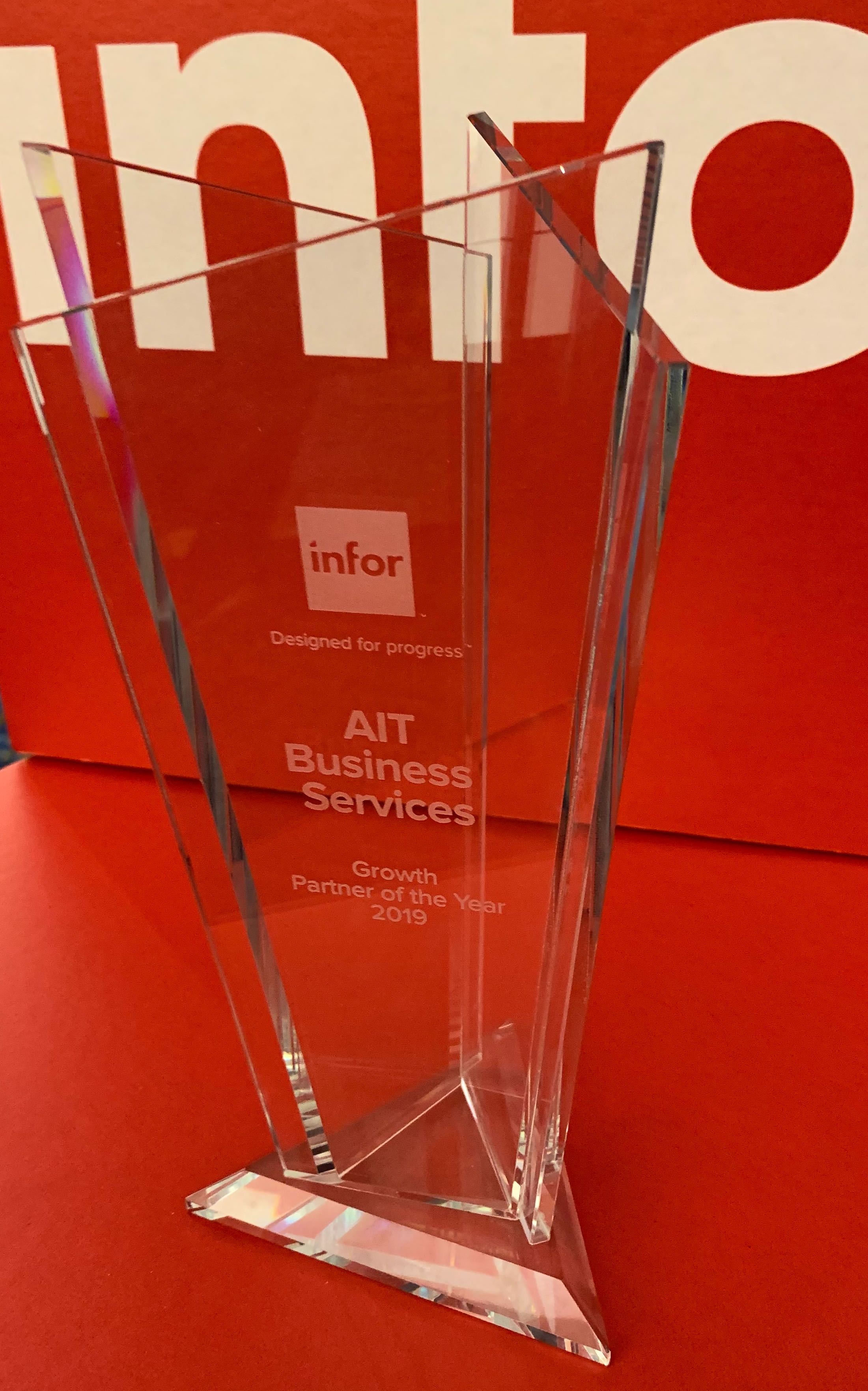 AIT Business Services Named Growth Partner of the Year 2019!