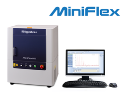 Rigaku MiniFlex benchtop X-ray diffractometer for phase analysis