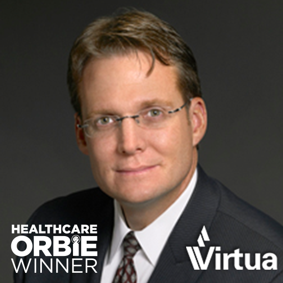 Healthcare ORBIE Winner, Tom Gordon of Virtua Health