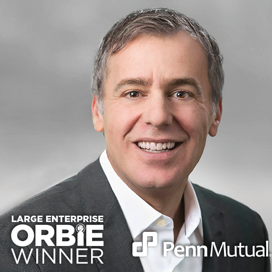 Large Enterprise ORBIE Winner, Greg Driscoll of Penn Mutual Life Insurance Company