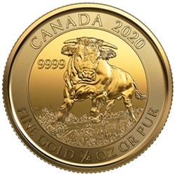 2020 $10 1/4 oz Gold Bull Coin