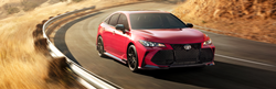 2020 Toyota Avalon in red