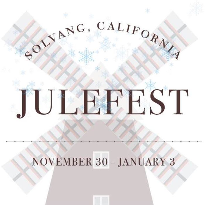 2019 'Solvang Julefest' Holiday Celebration Logo