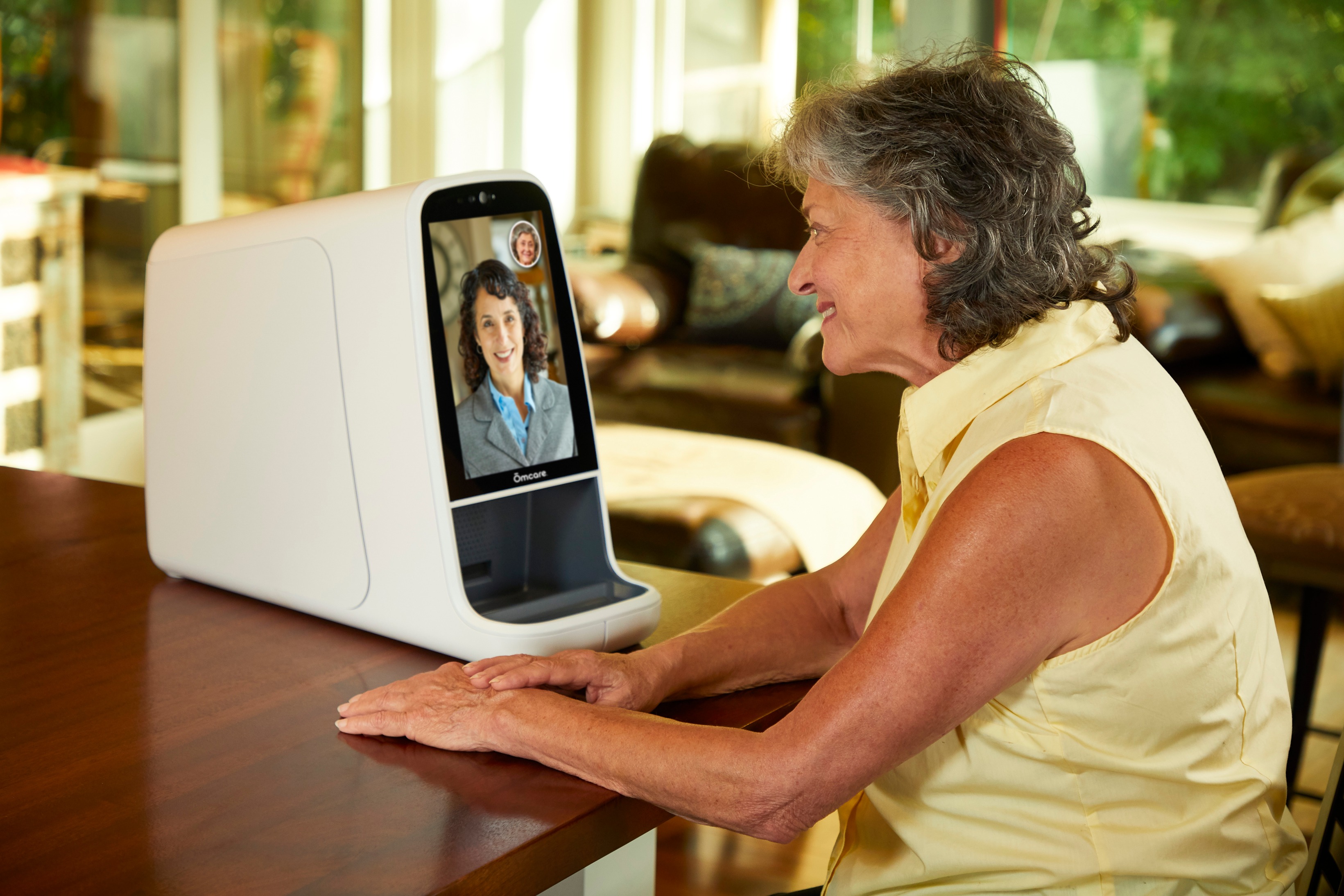 The Ōmcare® Telemed System is designed to improve medication adherence, reduce costs, and assist caregivers.