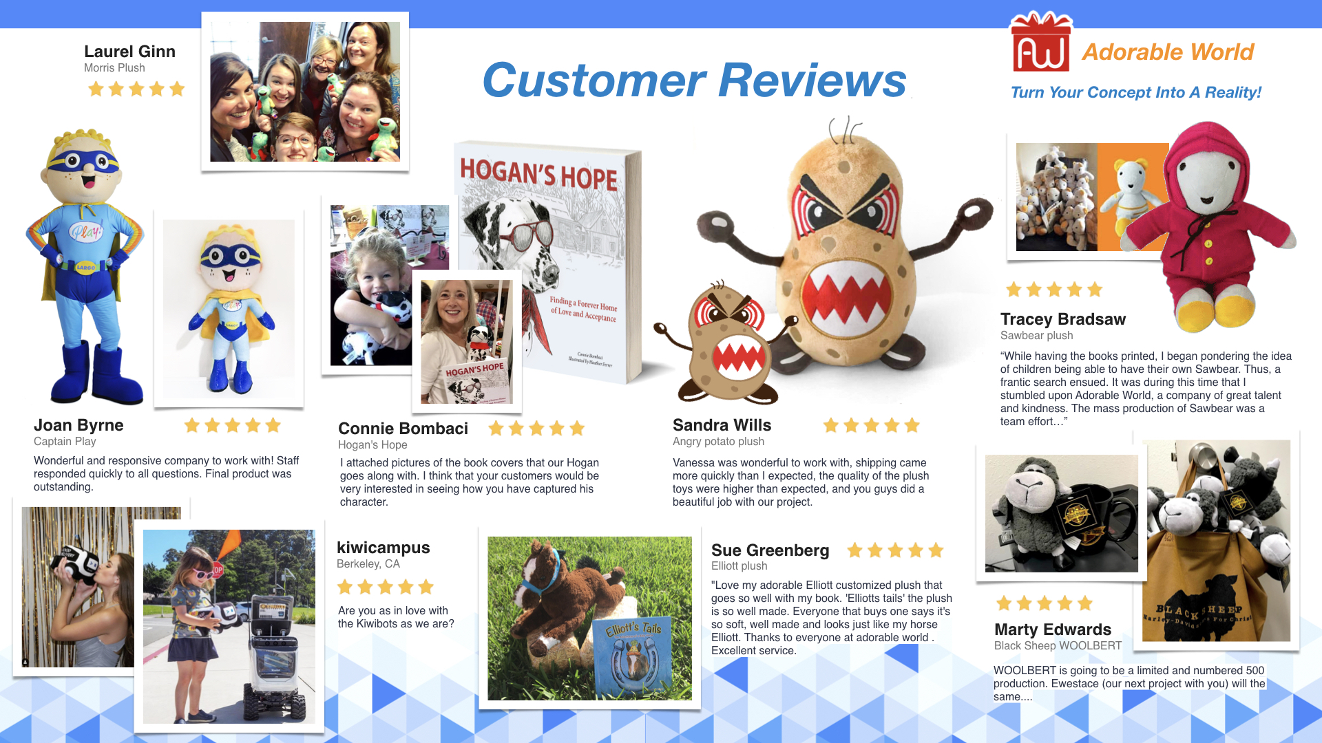 Custom Plush Toy Reviews By Adorable World