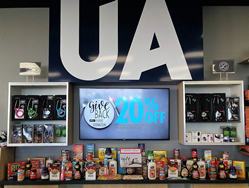 Food drive at UA retail locations