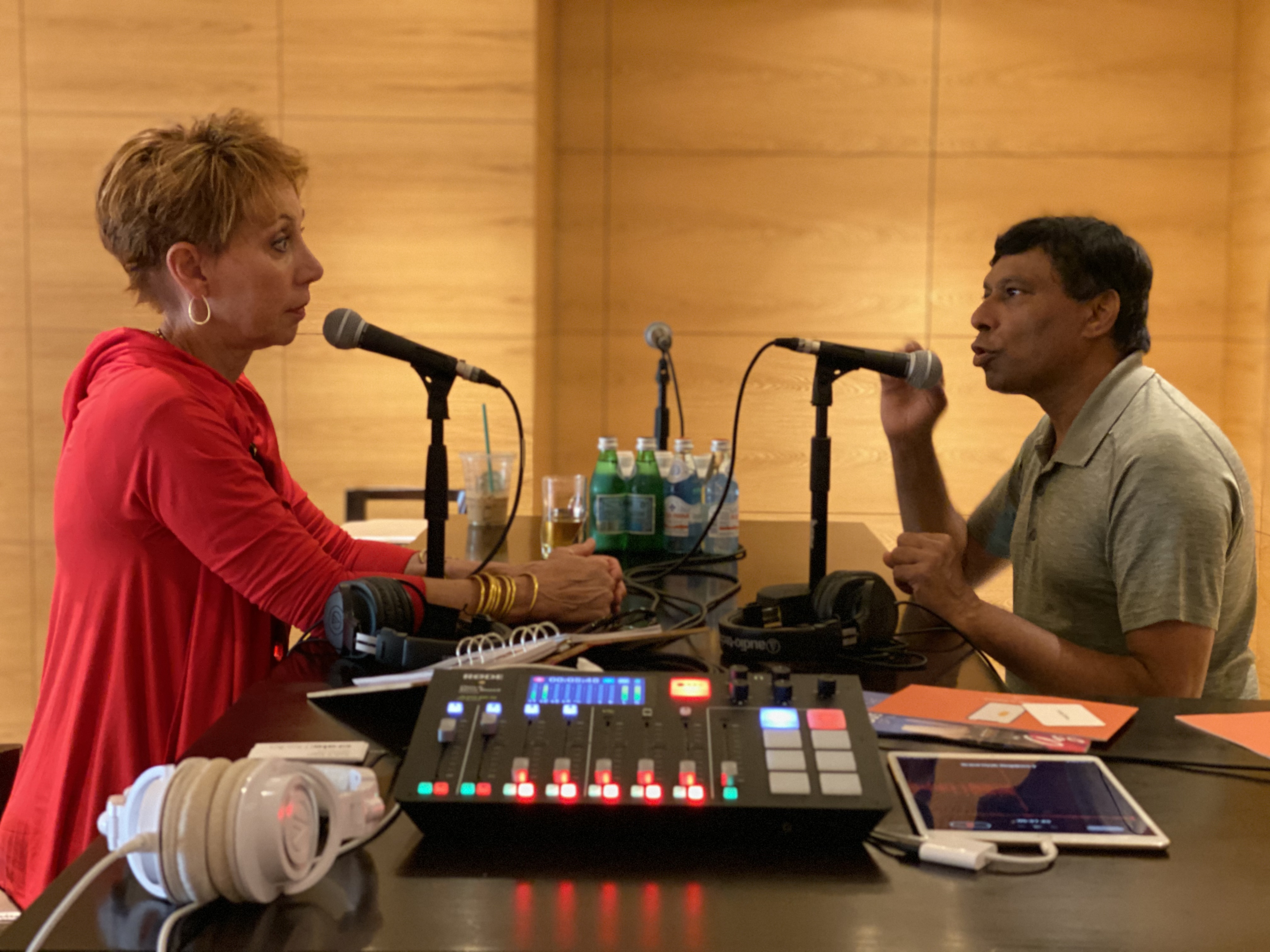 The podcast features interviews of wellness disrupters and pioneers, including Viome CEO Naveen Jain, who has made personalized nutrition his clarion call.