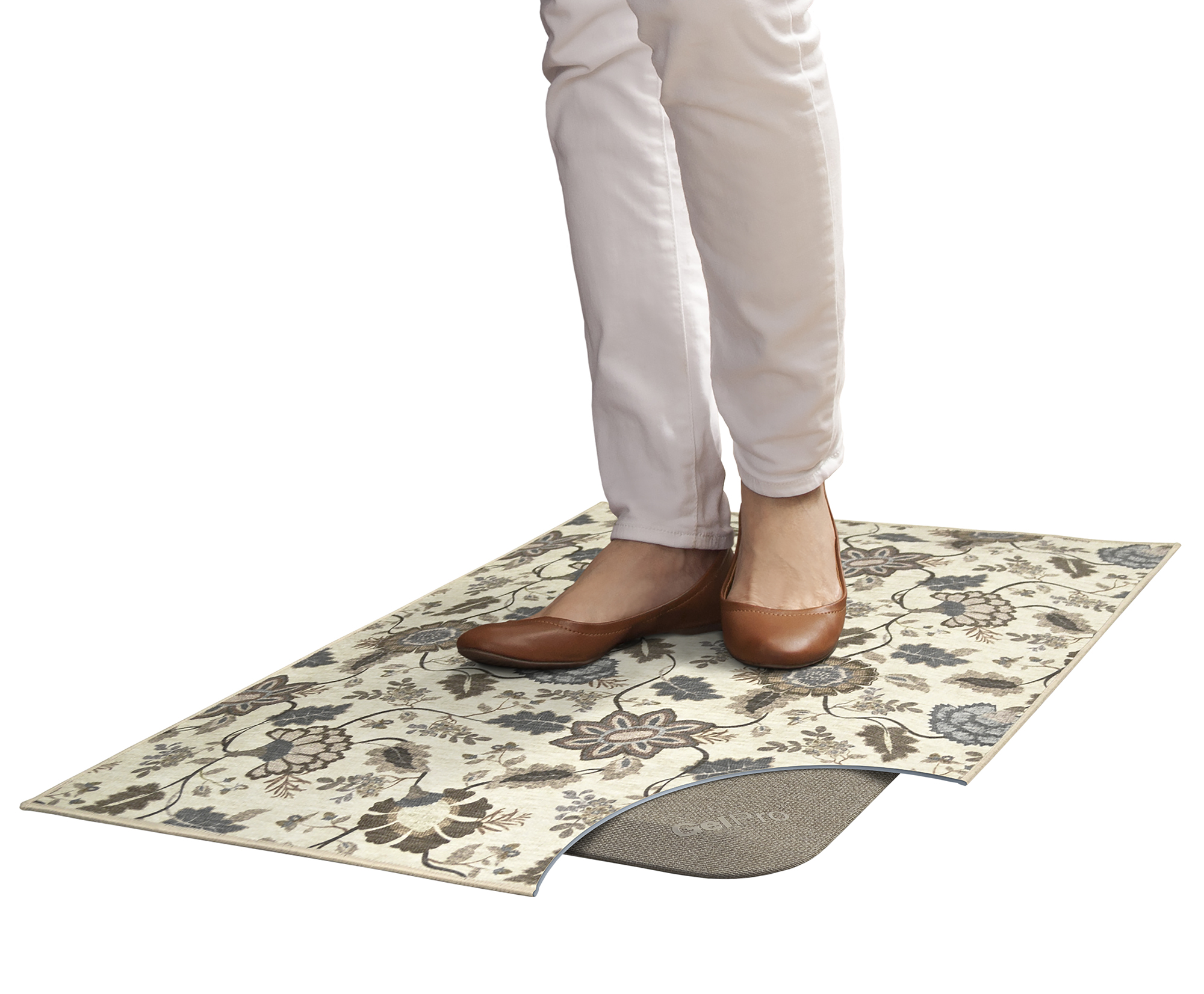 Ergo Comfort Rug by GelPro combines a designer rug with a comfort mat