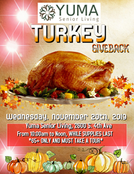 Thanksgiving Community Event Yuma Senior Living