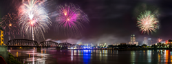Rockets Over the Red Fireworks Festival Set for Saturday, Nov. 30 in Downtown Shreveport and